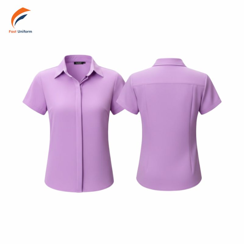 Fast Uniform may sơ mi đồng phục chuẩn form, bền đẹp và tôn phong thái chuyên nghiệp