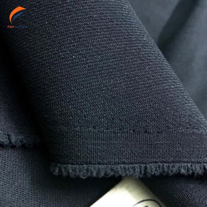 Chất vải may quần tây công sở nam màu đen