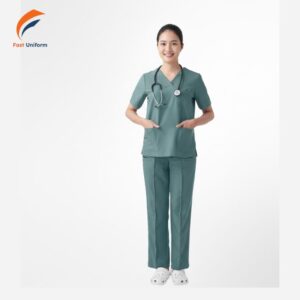 Chi phí may đồng phục scrubs xanh teal phụ thuộc vào yêu cầu của từng đơn hàng cụ thể