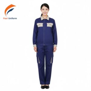 Chi phí may đồng phục bảo hộ xanh dương đậm phối be phụ thuộc vào nhiều yếu tố tác động