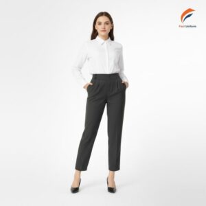 Chi phí may quần tây công sở nữ xám đen tùy thuộc vào chất liệu vải, kiểu dáng thiết kế, số lượng đặt may và yêu cầu gia công đặc biệt