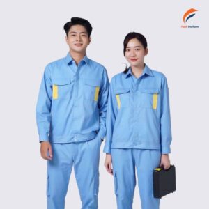 Đồng phục bảo hộ xanh dương nhạt