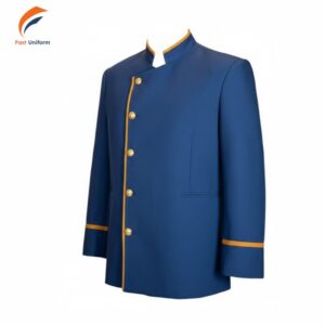 Fast Uniform may đồng phục bellman xanh dương viền vàng đồng giá tốt