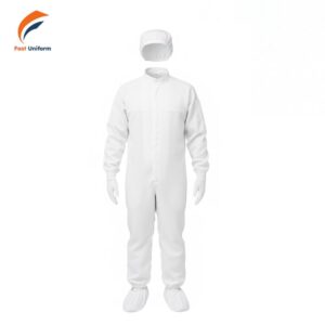 Fast Uniform may đồng phục phòng sạch liền thân thiết kế tối ưu