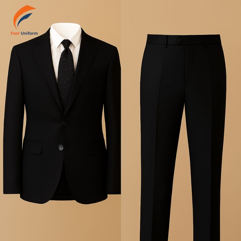 Fast Uniform may đồng phục vest nam giá tốt
