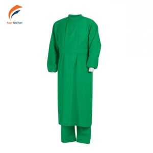 Fast Uniform may đồng phục phòng mổ tiệt trùng xanh lá chuẩn y tế