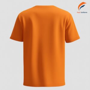 Chọn áo thun đồng phục màu cam là chiến lược truyền tải thông điệp và tạo dấu ấn thương hiệu