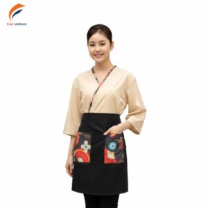 Lưu ý giặt nhẹ, riêng màu, phơi mát, ủi thấp và bảo quản khô ráo cho đồng phục