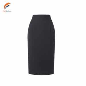 Fast Uniform may đồng phục chân váy midi dáng ôm chuyên nghiệp