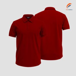 Áo polo đồng phục đỏ trơn Fast Uniform mang phong cách trẻ trung, chất vải cao cấp, bền màu và phù hợp nhiều lĩnh vực