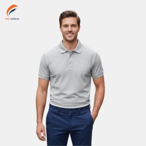 Fast Uniform - Xưởng may áo polo đồng phục ghi sáng cao cấp