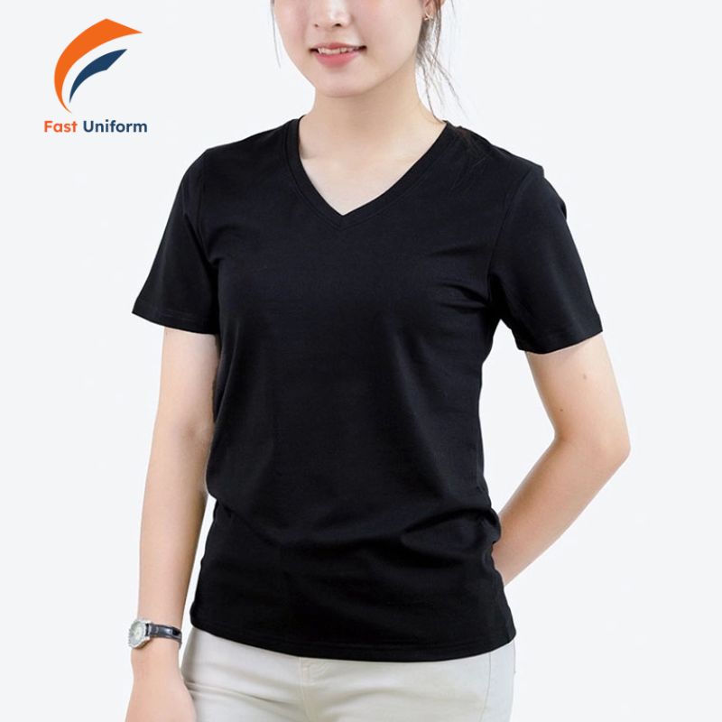 Áo thun cổ tim