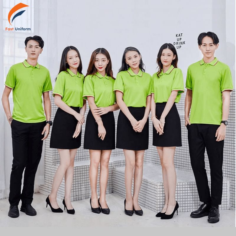 Phối quần tây chân váy với sơ mi, polo, vest và phụ kiện để tạo phong cách chuyên nghiệp