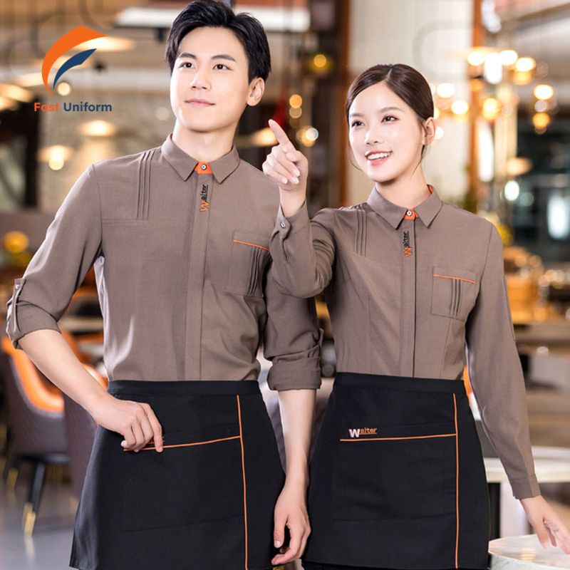 Đồng phục áo sơ mi nhà hàng và khách sạn