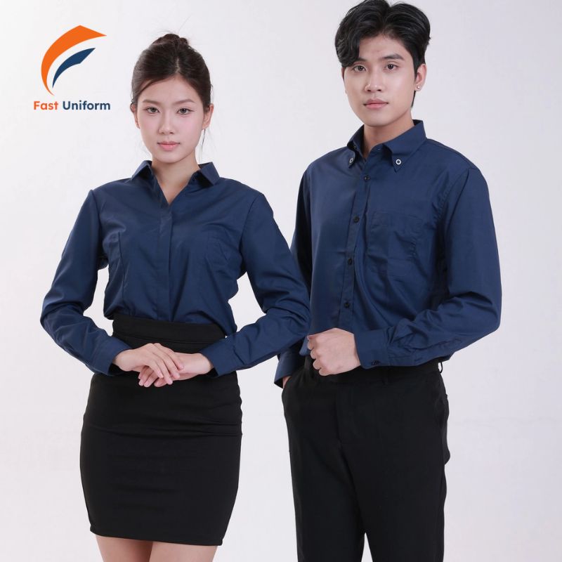 Đồng phục áo sơ mi nhân viên văn phòng