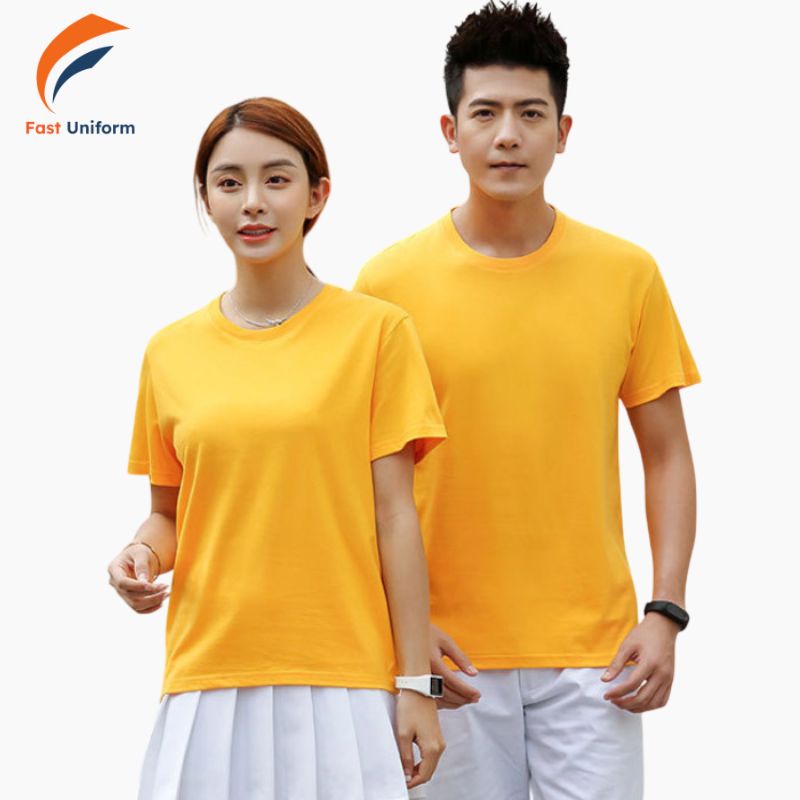 Áo thun đồng phục vàng thịnh vượng