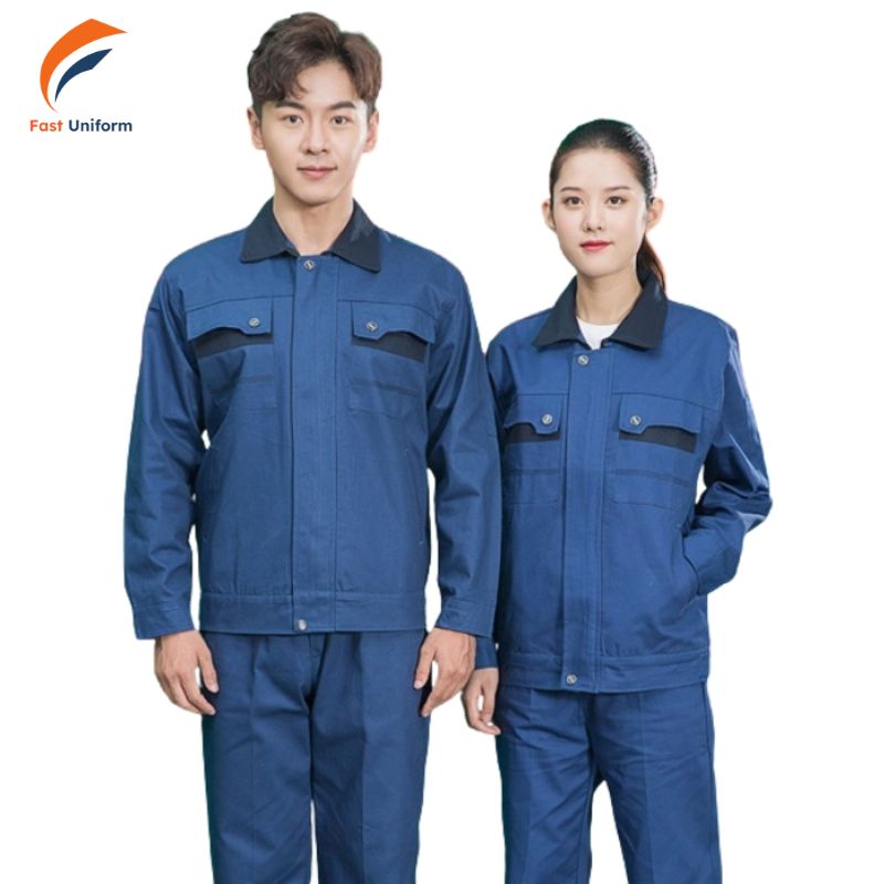Đồng phục bảo hộ công nhân cơ khí và chế tạo