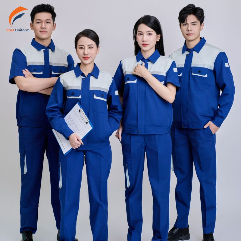 Đồng phục bảo hộ kỹ sư và công nhân xây dựng