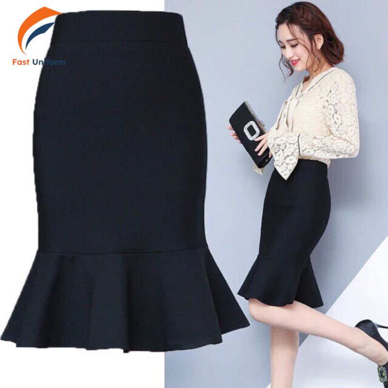Đồng phục chân váy đuôi cá 