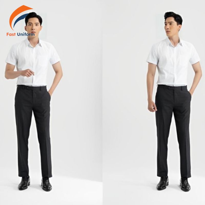 Đồng phục quần tây ống côn 