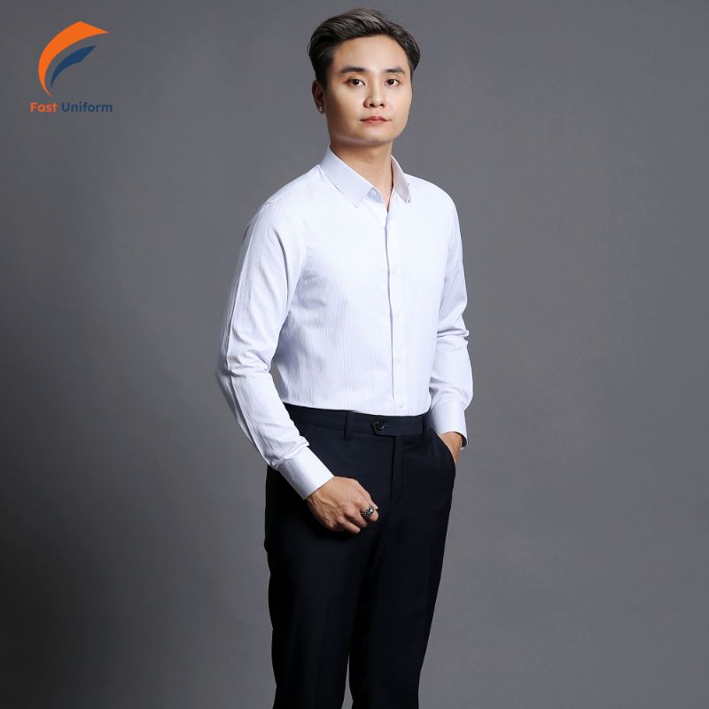 Đồng phục sơ mi nam công sở lịch lãm