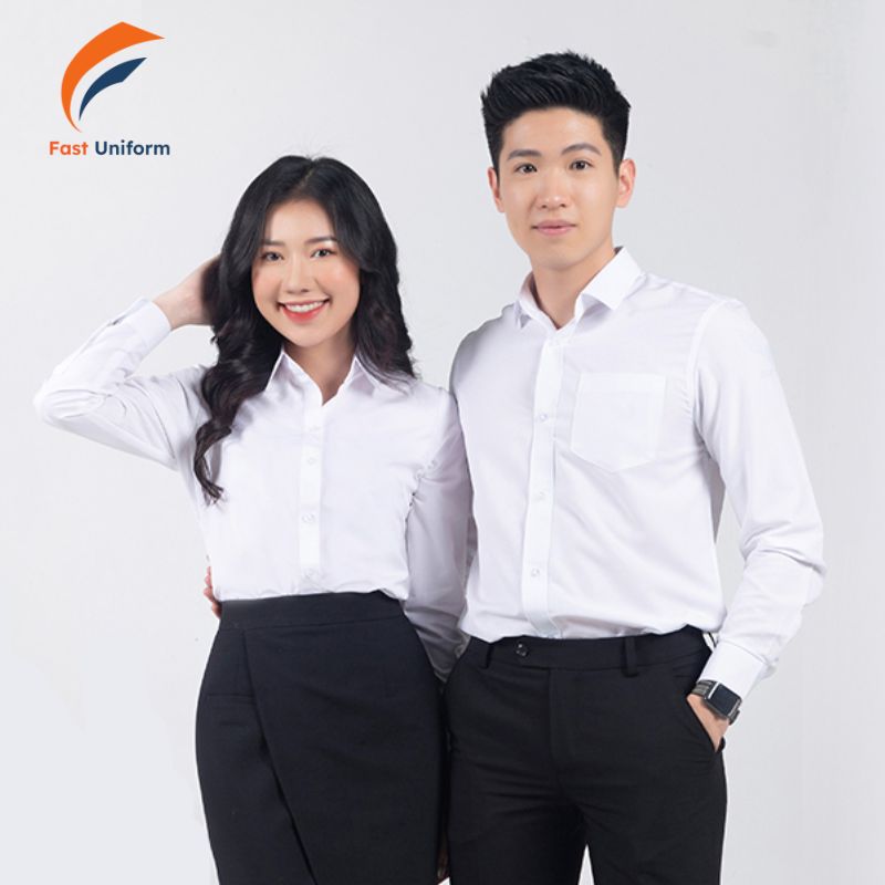 Fast Uniform may đồng phục áo sơ mi công sở uy tín, chất lượng