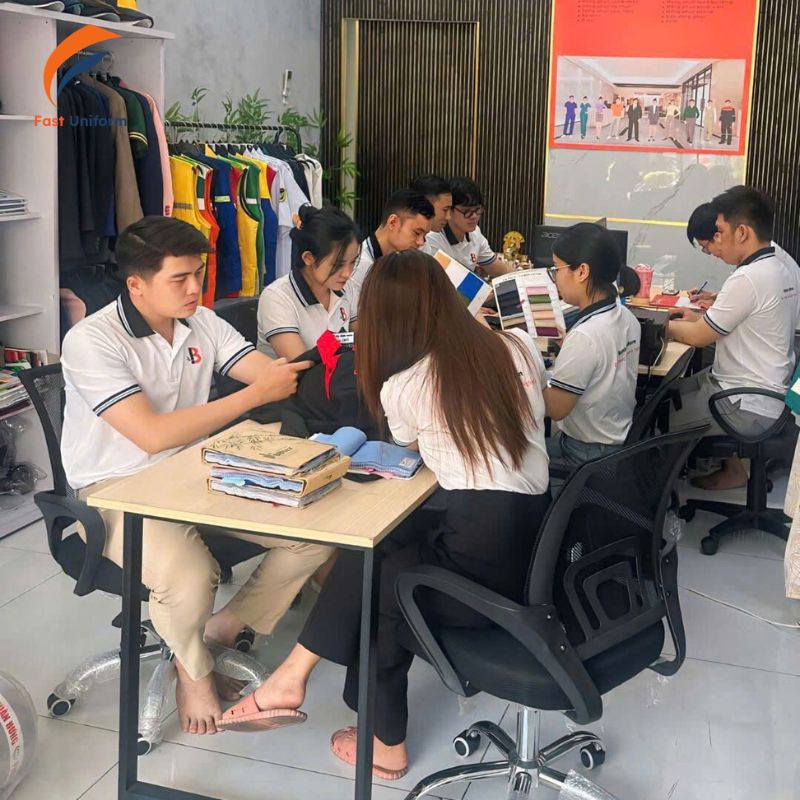 Fast Uniform sở hữu đội ngũ nhân sự tư duy sáng tạo và tay nghề tinh xảo