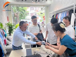 quy trình đặt may đồng phục