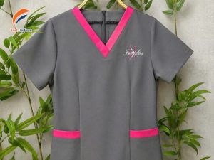 Xưởng may đồng phục spa