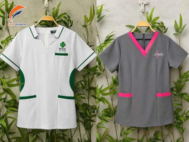 Fast Uniform cung cấp đồng phục spa chất lượng cao, giá hợp lý, thiết kế đẹp và giao hàng nhanh toàn quốc