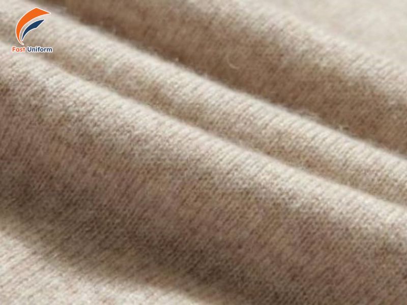 Vải Cashmere mềm mại, giữ ấm tốt, sang trọng