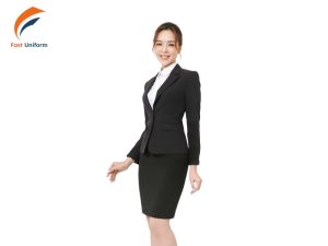 Cách phối áo vest nữ đồng phục