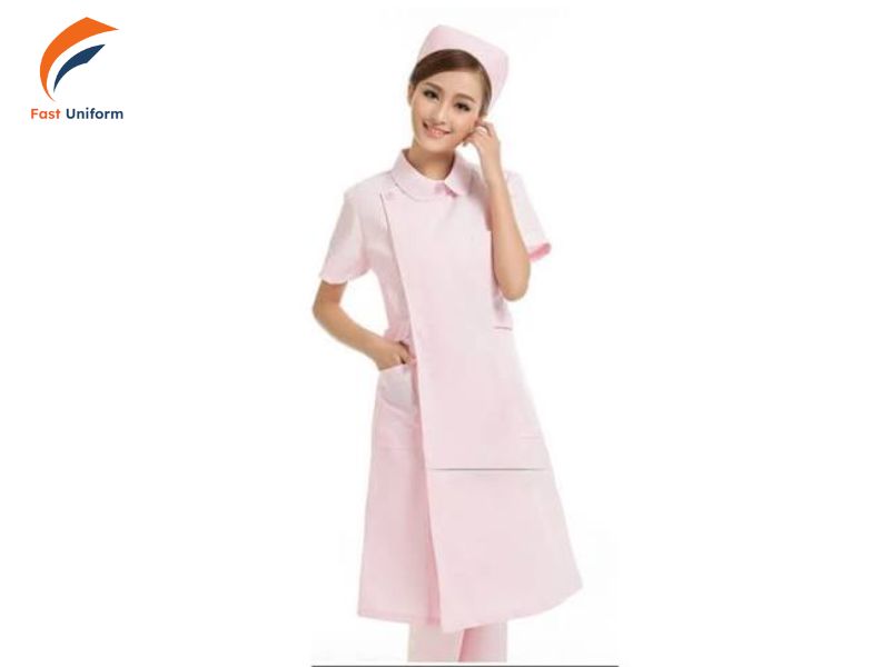 Đồng phục hộ lý bệnh viện liền thân