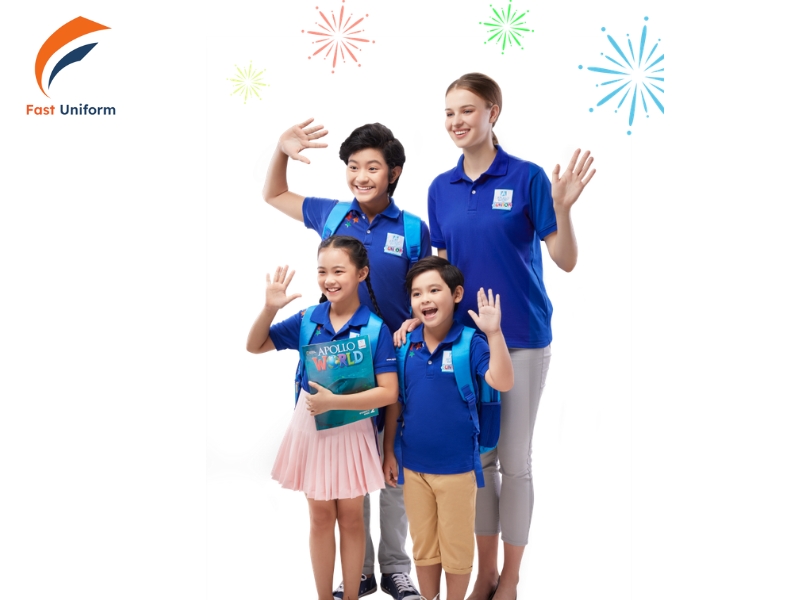 Fast Uniform – Đơn vị may đồng phục trung tâm Anh ngữ chuyên nghiệp