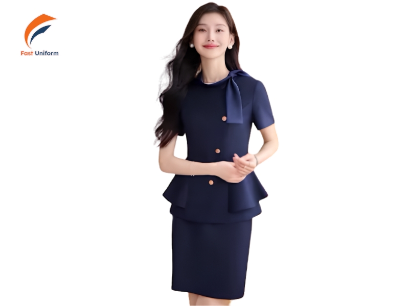 Fast Uniform – Xưởng may đồng phục quản lý spa chuyên nghiệp, thiết kế tinh tế và chất lượng vượt trội