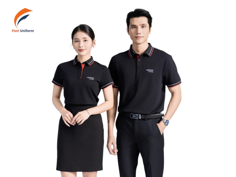 Kinh nghiệm đặt may áo đồng phục đen giúp đảm bảo thiết kế đẹp, chất lượng và phù hợp