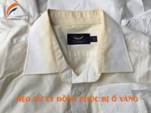 Mẹo xử lý đồng phục bị ố vàng