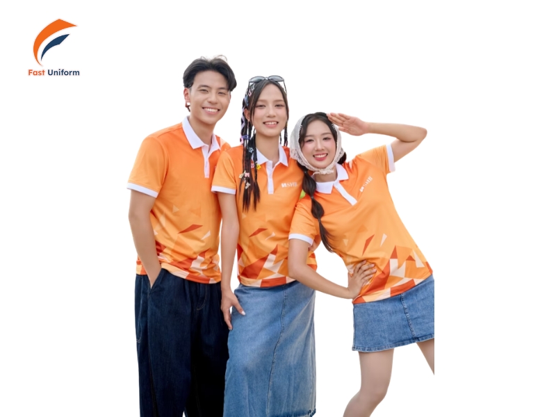 Chất liệu áo team building phù hợp gồm thun lạnh, thun mè, cotton và cotton pha