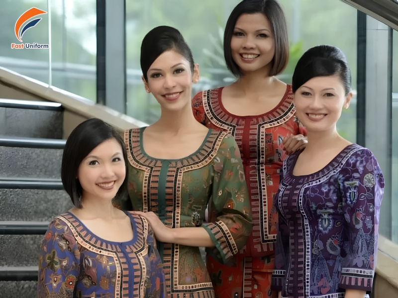 Bộ đồng phục tiếp viên Singapore Airlines
