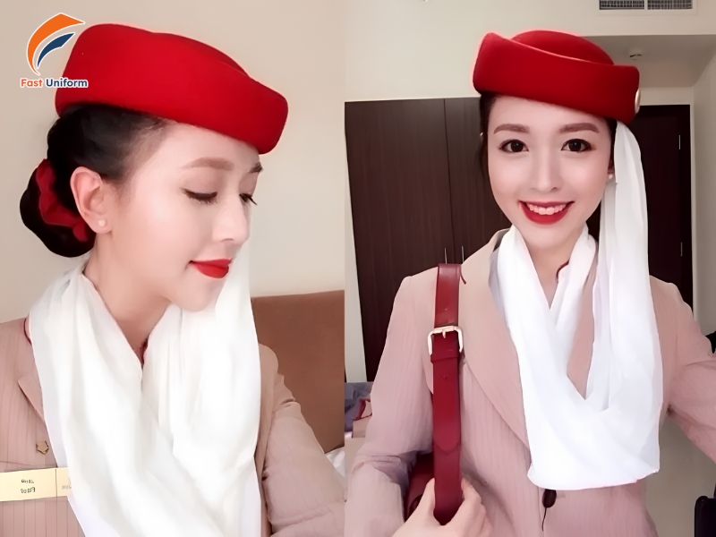 Đồng phục tiếp viên hàng không Emirates
