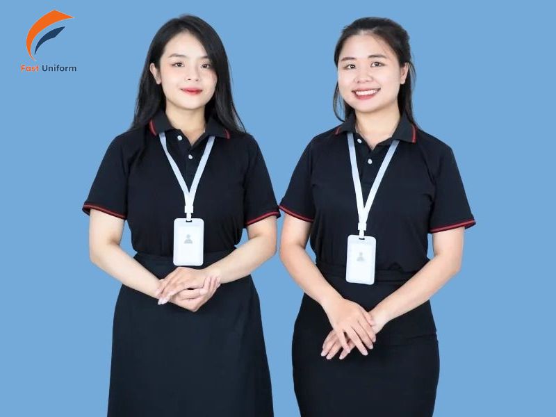 Đồng phục công ty nội thất hiện đại, tinh tế, màu sắc nhận diện cao và mang dấu ấn ngành