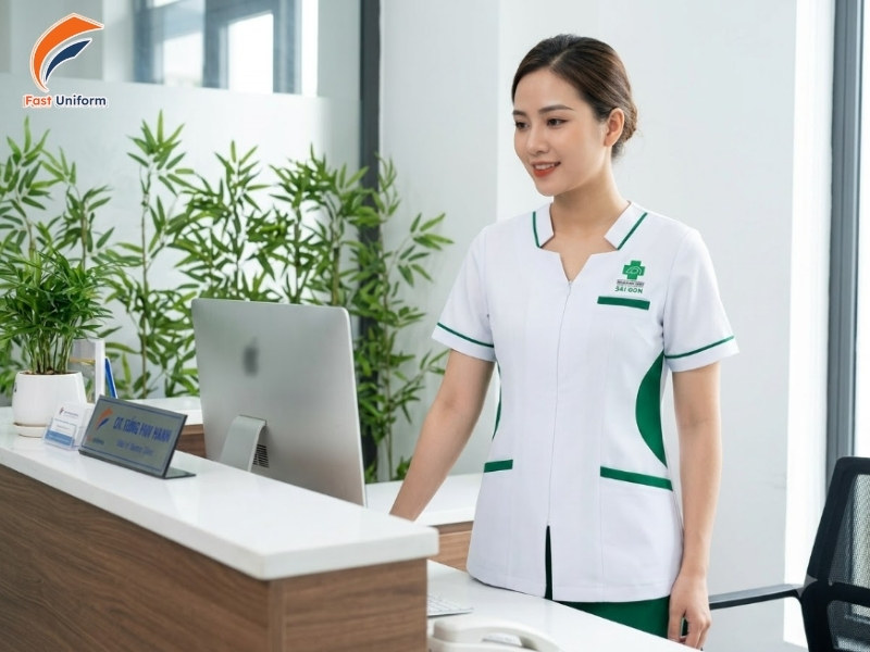 Đồng phục bệnh viện mắt Sài Gòn được đánh giá cao về thiết kế, tiện dụng và thoải mái