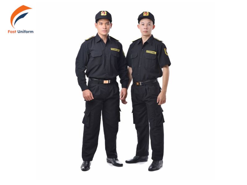 Fast Uniform may đồng phục vệ sĩ chuẩn form, bền đẹp, tiện dụng theo yêu cầu