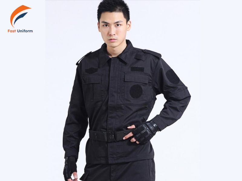 Đồng phục vệ sĩ chất lượng cần bền, thoáng, chắc chắn, vừa vặn và phù hợp với nhiệm vụ thực tế