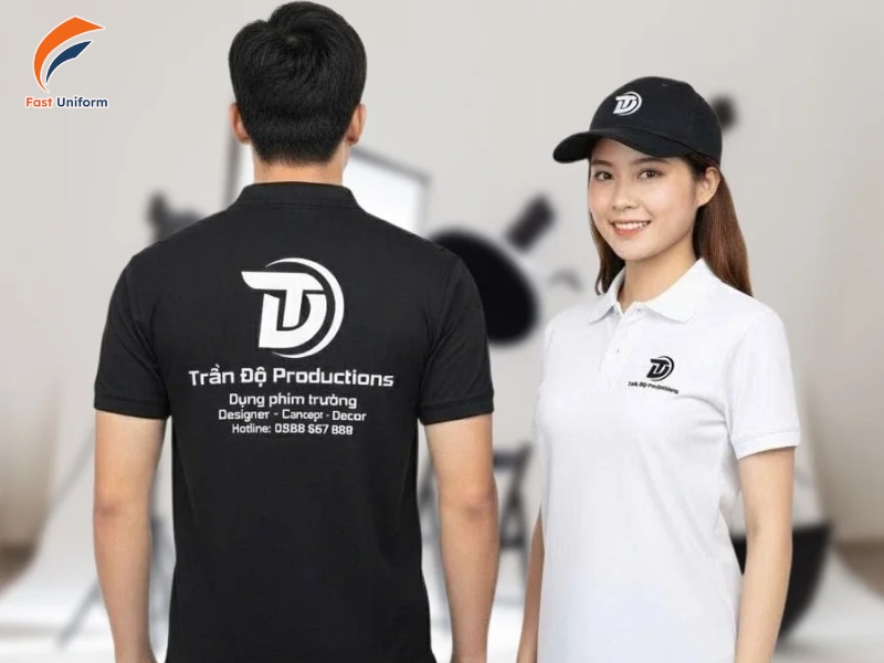 Tiêu chí chọn áo đồng phục studio gồm vải thoáng, thiết kế đẹp, bền và nhận diện tốt