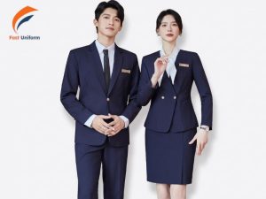 Đặt may đồng phục sale showroom ô tô cần thống nhất size, màu sắc, chất liệu, logo và tiến độ giao hàng