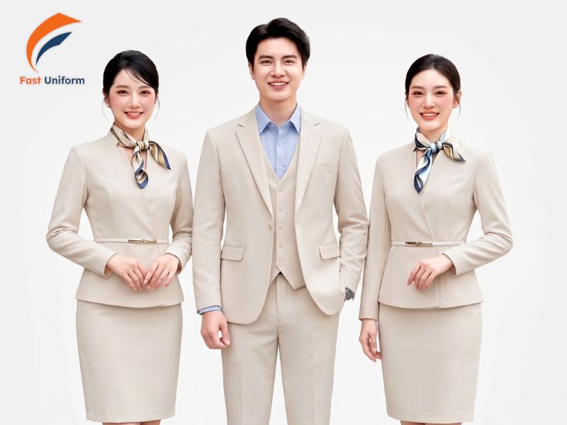 Chọn đồng phục sale ô tô cần cân nhắc kiểu dáng, chất liệu, màu sắc, logo và phom áo phù hợp showroom