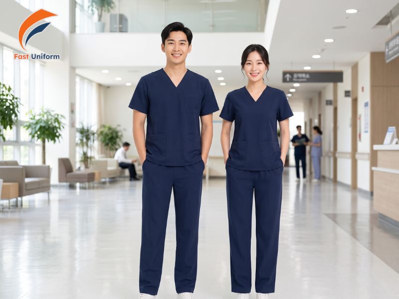 Đồng phục điều dưỡng, hộ lý cần thoải mái, dễ vận động