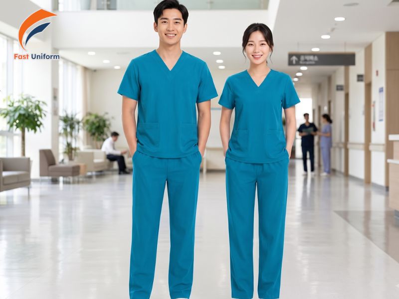 Đồng phục kỹ thuật viên chú trọng độ bền, gọn gàng, dễ vệ sinh và phù hợp chuyên môn