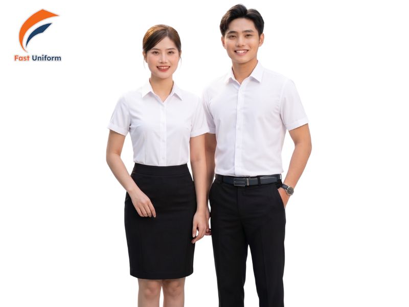 Đồng phục lễ tân, tư vấn ưu tiên thiết kế thanh lịch, thoải mái, hài hòa với nhận diện bệnh viện